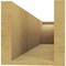 Ekena Millwork 6in. W x 6in. H x 28in. L Huntington Woodgrain TimberThane Rafter Tail, Primed Tan RFTUR06X06X28HUNRCPR - alternate 5